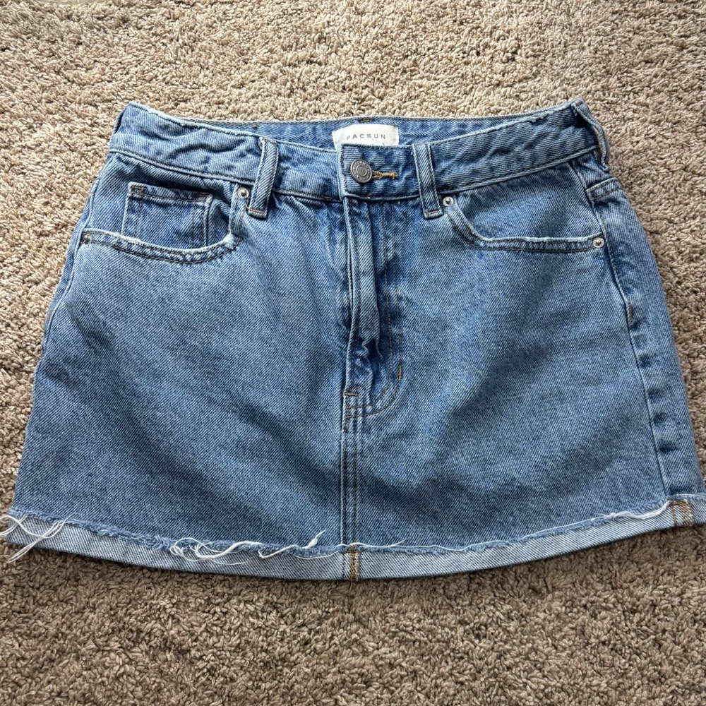 PacSun Denim mini skirt